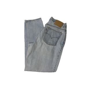 Vintage Woman’s Levi’s 550 Light Wash Denim Jeans Size 31/31 Made In USA